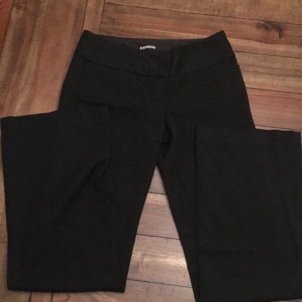 Express black dress pants size 6 Long